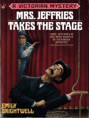 cover image of Mrs. Jeffries Takes the Stage